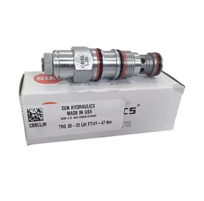 Hydraulické pilotné kazetové ventily CBBLLJN
